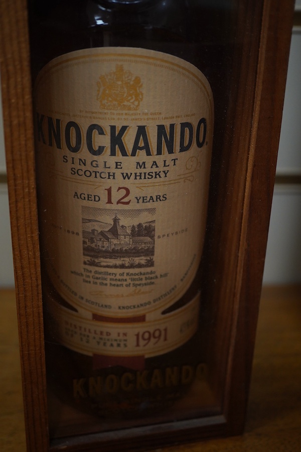 A cased bottle Knockando single malt whisky, 1991